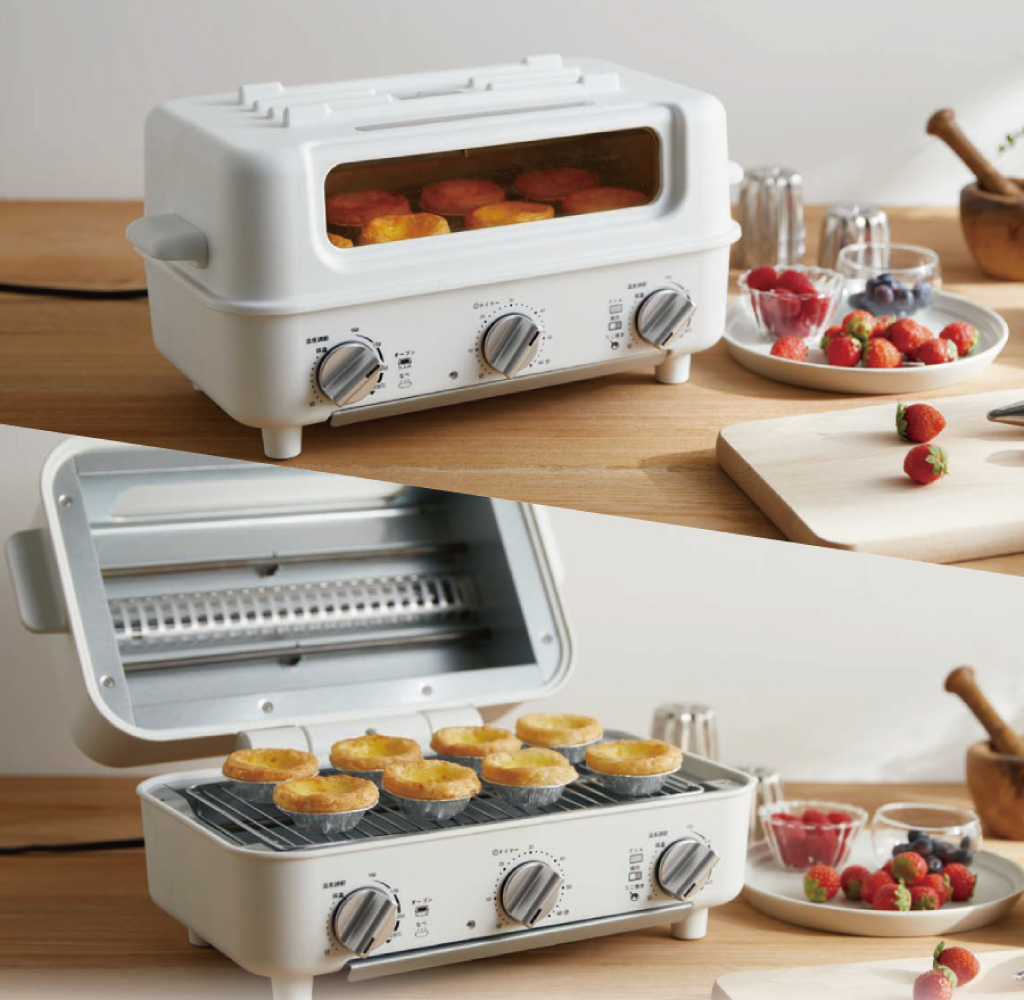 トースター おしゃれ オーブントースター ホットプレート 調理家電