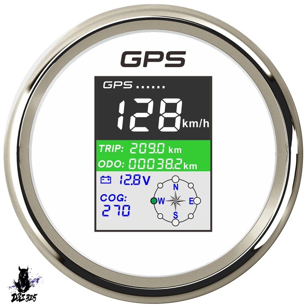 【互換品】 COGデジタルスピードメーター 85mm TFT画面 GPS防水 ツーリング用 車・モーターボート・船舶用エンジン - 社外製 |  | 07