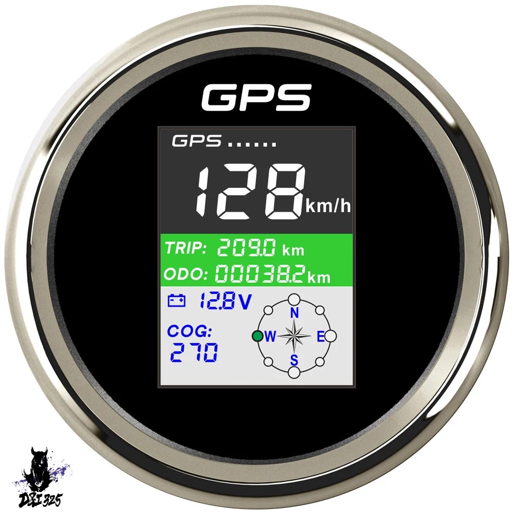 【互換品】 COGデジタルスピードメーター 85mm TFT画面 GPS防水 ツーリング用 車・モーターボート・船舶用エンジン - 社外製 |  | 08