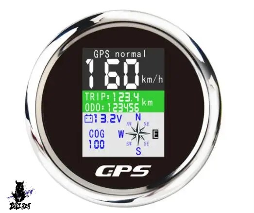 【互換品】 COGデジタルスピードメーター 85mm TFT画面 GPS防水 ツーリング用 車・モーターボート・船舶用エンジン - 社外製 |  | 11