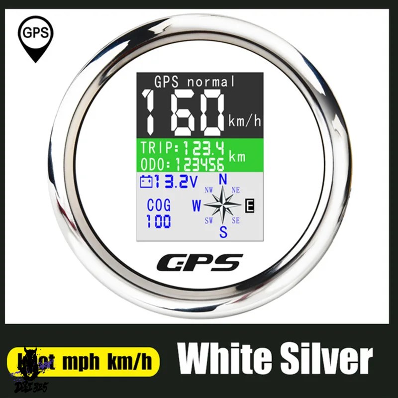 【互換品】 COGデジタルスピードメーター 85mm TFT画面 GPS防水 ツーリング用 車・モーターボート・船舶用エンジン - 社外製 |  | 03