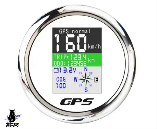 【互換品】 COGデジタルスピードメーター 85mm TFT画面 GPS防水 ツーリング用 車・モーターボート・船舶用エンジン - 社外製 |  | 04