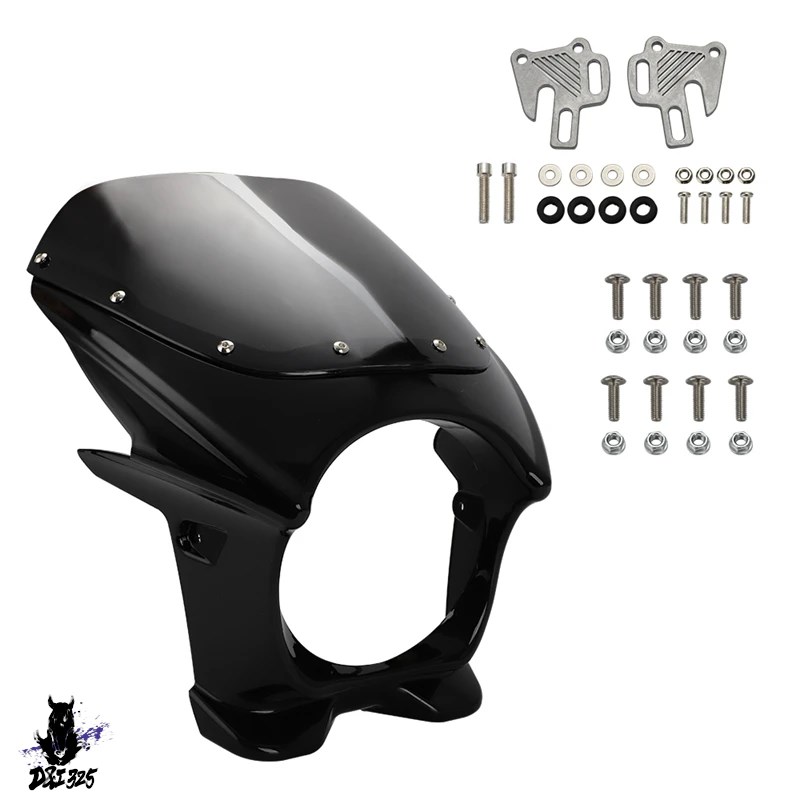 【互換品】 ホンダcb400 cb1300 vtec 7インチ ヘッドライト 滑らバンダギア バイク保護カバー 社外製の画像