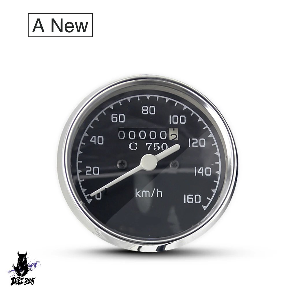 互換品】 BMW Alconstar-レトロラウンドバイク スピードメーター