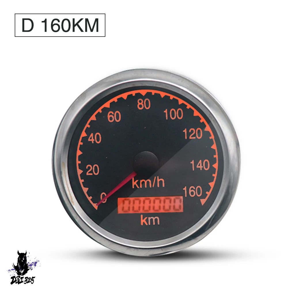 新品 Ural  R71 R75 メーターインヘッドライト 互換品】 BMW Alconstar-レトロラウンドバイク スピードメーター