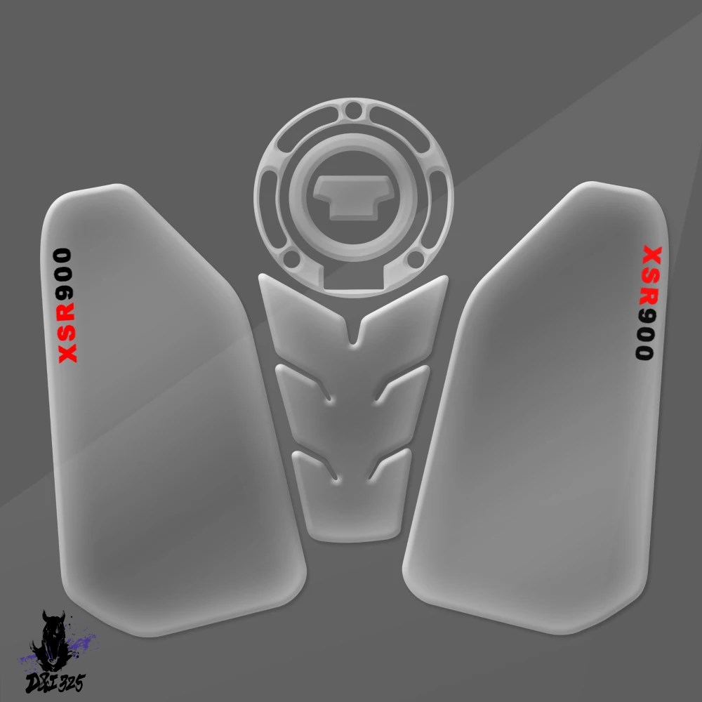 互換品】 ヤマハ XSR900 2022-2024 エポキシ樹脂クリアフィッシュ