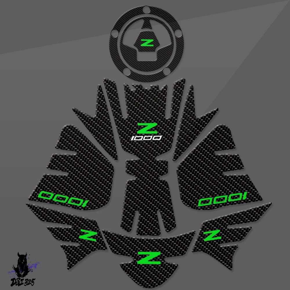 互換品】 カワサキ Z10002015-2022用 クリアフィッシュボーン