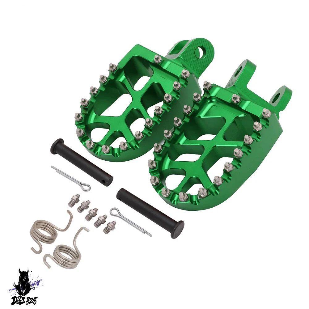 【互換品】 カワサキ KLX250 2006-2020 用のバイク用フットペグ ペダル レバー 社外製の画像
