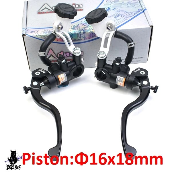 【互換品】 アドレイン 7 8インチ 22mm ブレーキクラッチレバー＆マスターシリンダーキット 14mm 16mm 17.5mm 19mm 対応 ヤマハ X03 ニンジャ1000 r6 社外製の画像