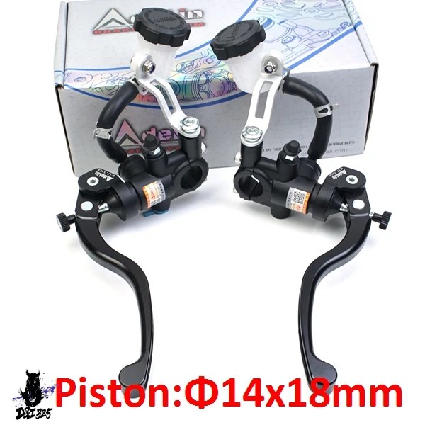 【互換品】 アドレイン 7 8インチ 22mm ブレーキクラッチレバー＆マスターシリンダーキット 14mm 16mm 17.5mm 19mm 対応 ヤマハ X03 ニンジャ1000 r6 社外製の画像