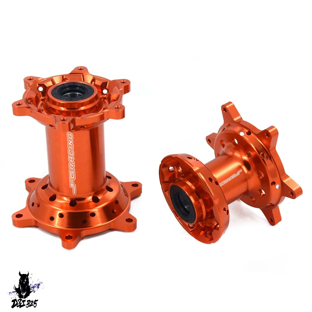 互換品】 KTM EXC SX SXF XC XCF XCW XCFW フロントリアホイールハブ