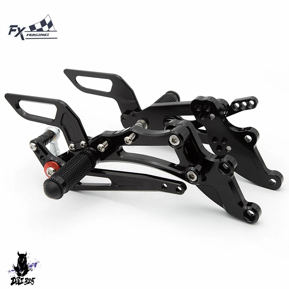 【互換品】 アプリリア RS4 125 4t RS125 2011-2016用 調節可能リアセットフットレストペダルクイックシフター 社外製_1