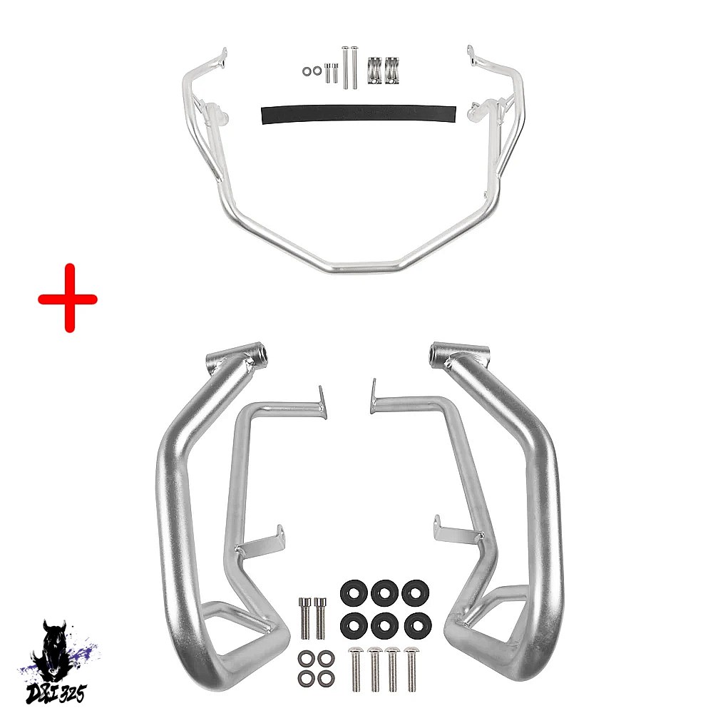 【互換品】 ホンダ Xadv750 2021 2022 バイクエンジンガード・クラッシュバー・バンパー・落下防止プロテクター 社外製_5