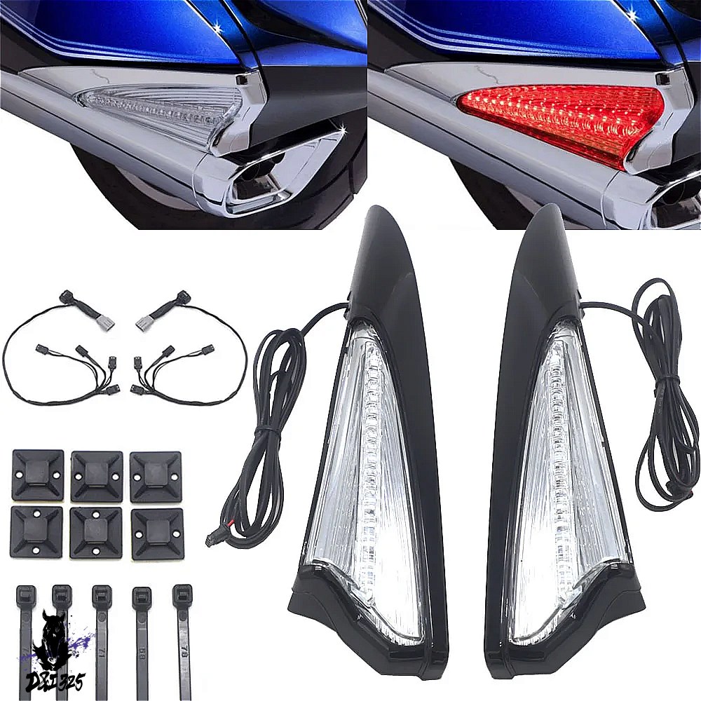 【互換品】 ホンダ ゴールドウィング GL1800 F6B 2018-2021用 リアサドルライト急襲LEDライトケース 社外製の画像