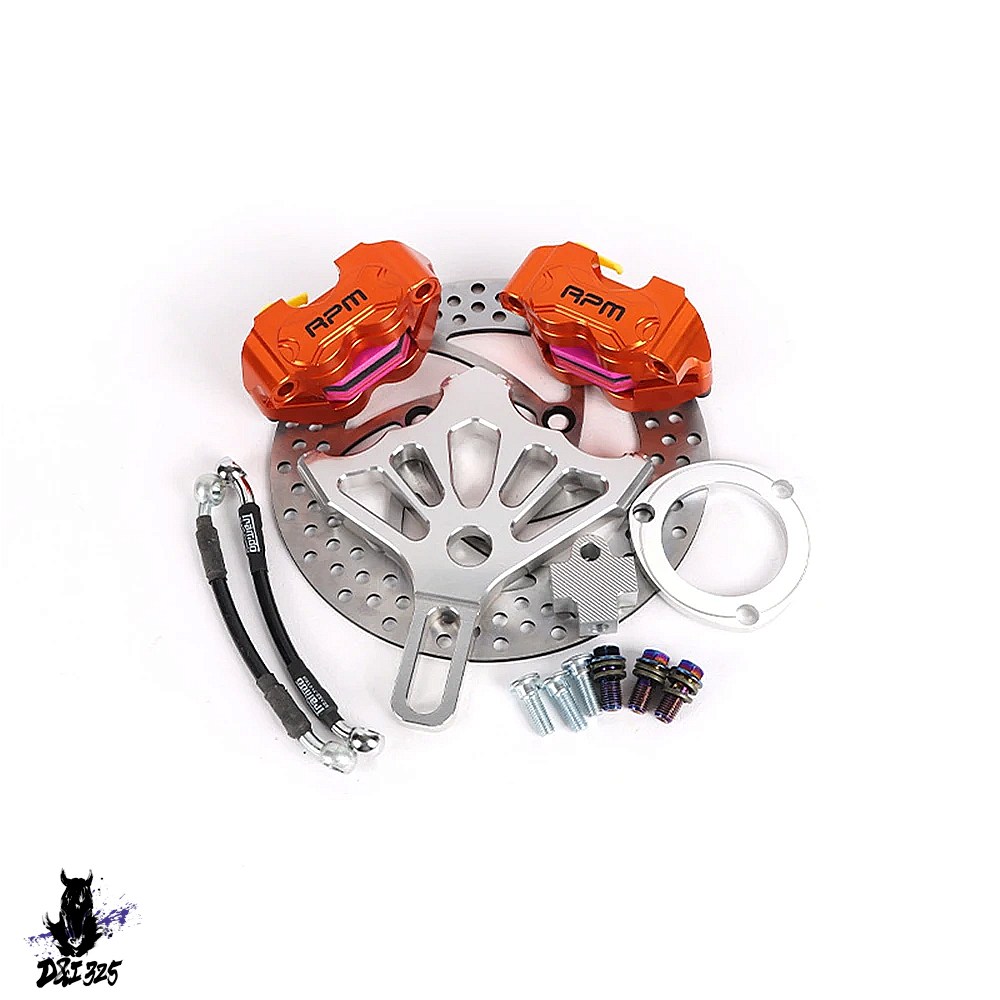 互換品】 リアブレーキキャリパーアダプター 220ディスク用 RPM製