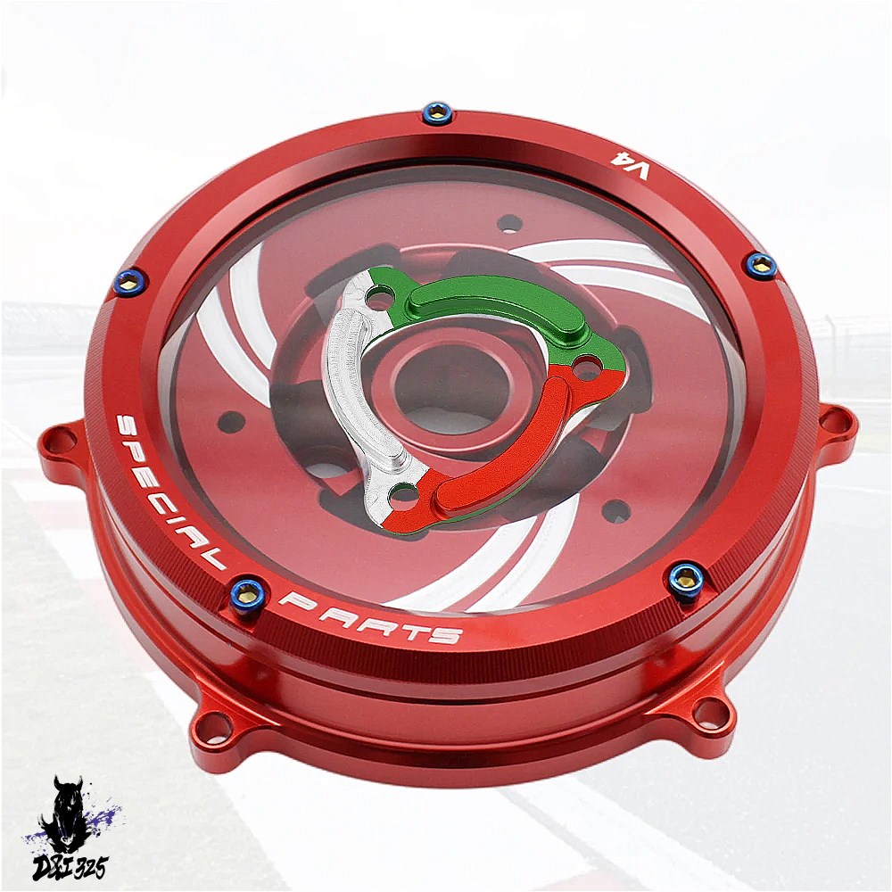 互換品】 ドゥカティ パニガーレ V4 V4S用 クリアエンジン保護バイク