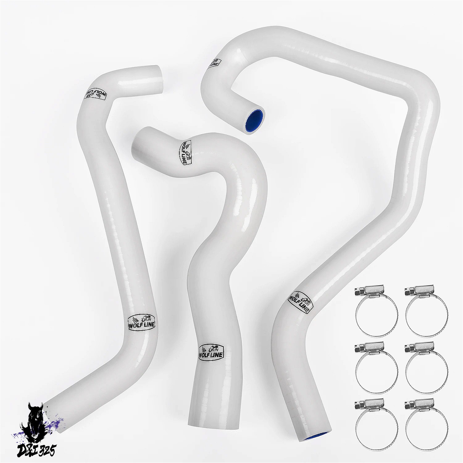 【互換品】 KTM 1290 スーパーデュークR RR 2020-2024用 ラジエーターシリコンクーラントホースキット 3個セット 社外製_2