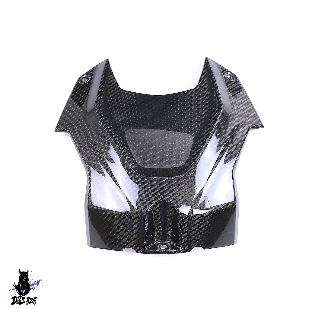 【互換品】 BMW S1000RR S1000R M1000RR M1000R用 バイクフロントタンクカバー 100%カーボン 2019年-2024年 社外製