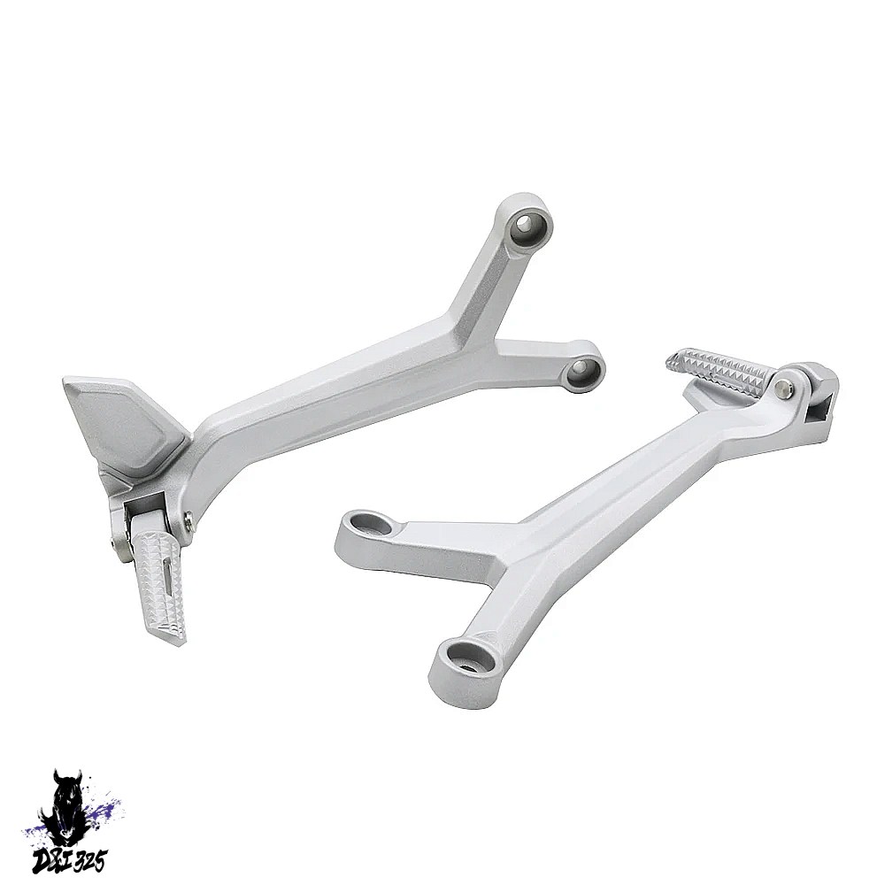 【互換品】 トライデント660 2021-2022用 バイクリア助手席フットペグキット フットレストブラケット フルセット 2022-2024_4