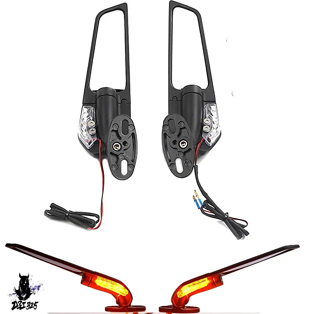 互換品】 カワサキZX-10R 2008 2009用アルミニウム製スポーツウィング