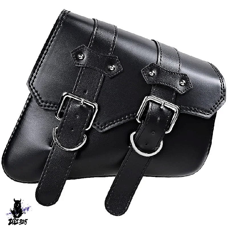 互換品】 ハーレースポーツスターXL883 XL1200 1X用 PUレザーサイド