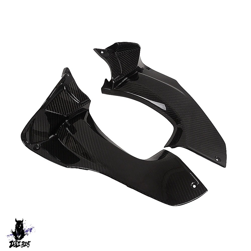 互換品】 カワサキZX14R 2012-2021用 100%カーボンフロントフェア