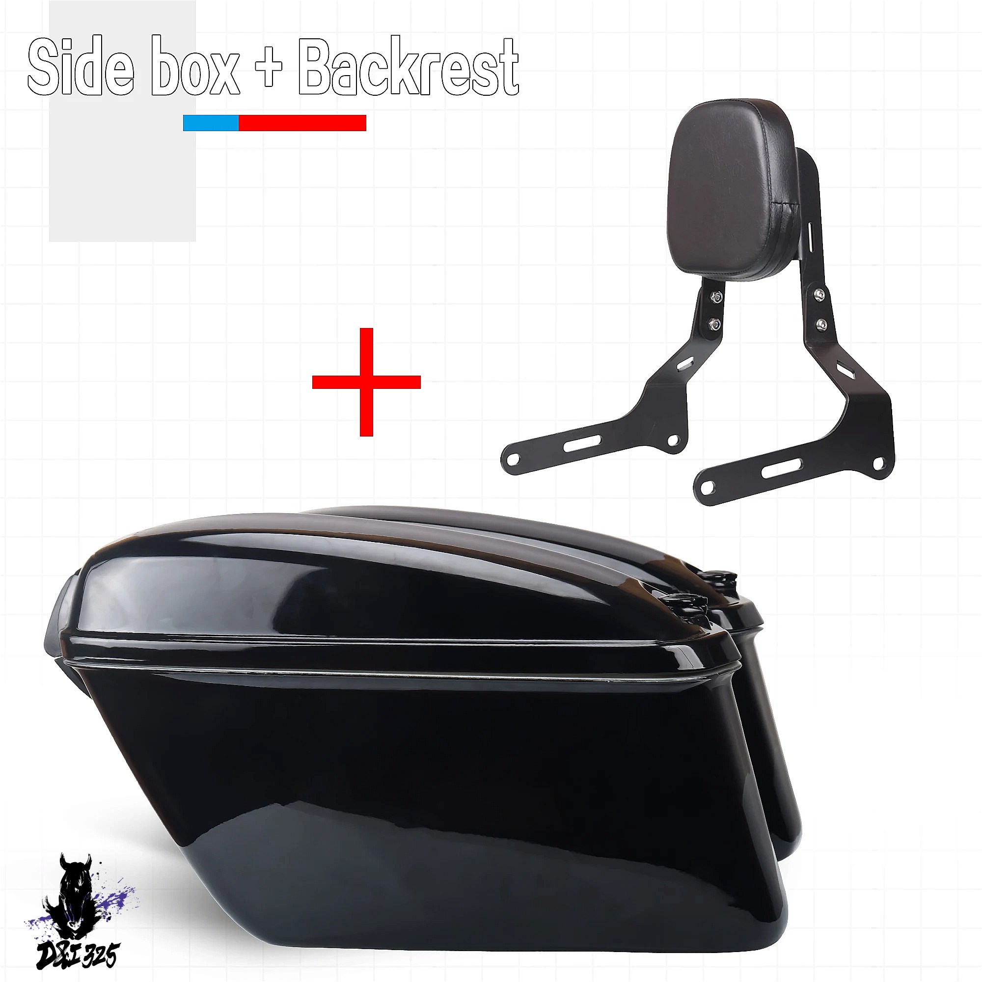 互換品】 カワサキエリミネーター500 2020 サイドボックス ハード