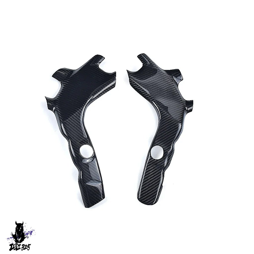 カワサキ ZX25R ZX4RR 2020-2024用 3Kピュアカーボンフレームカバー