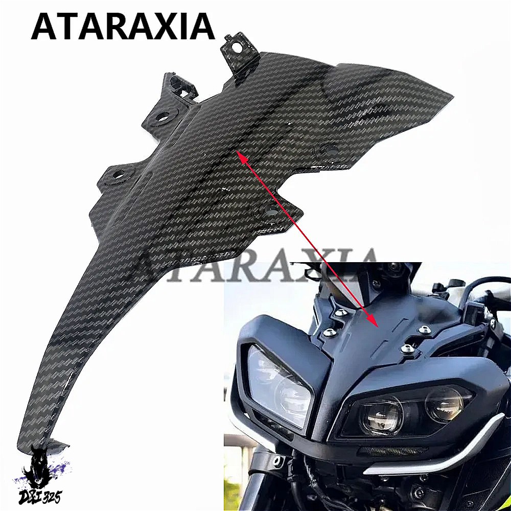 【互換品】 ヤマハ MT-09 FZ-09 2017-2020用 フロントヘッドカウル ヘッドライトホルダーカバー 社外製_3