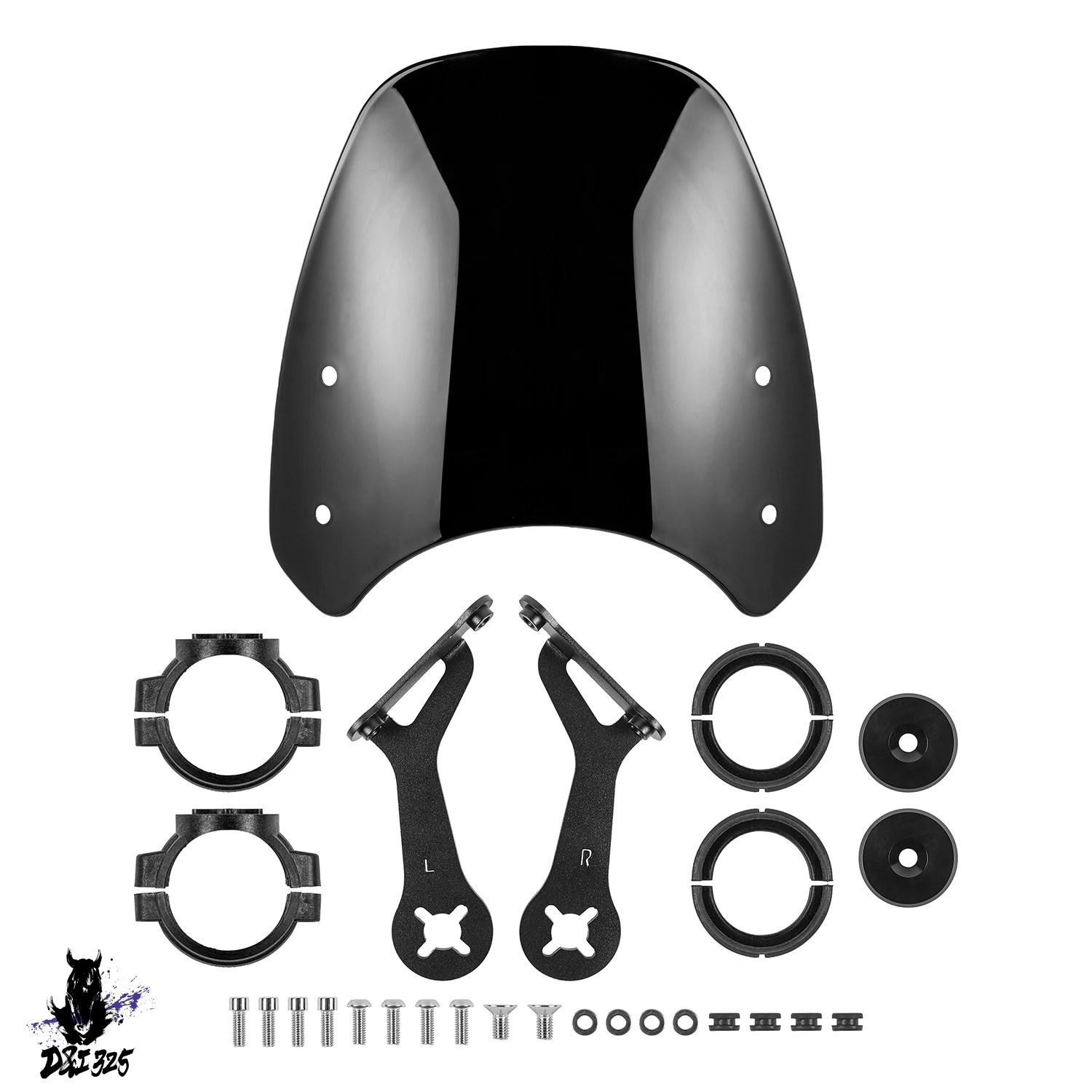 専用品3/4 互換品】 トライアンフ ボンネビル ボバー 2017-2024 バイク用フロント