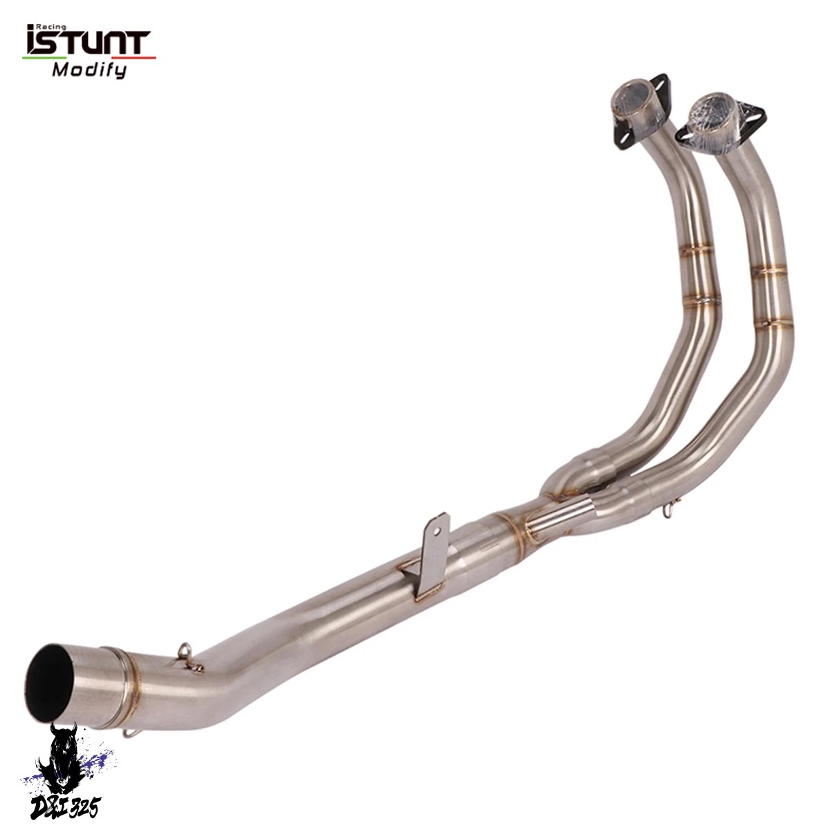 【互換品】 ホンダ CB400X CB400R 2013-2015用カスタムバイクエキゾーストサイレンサーアクセサリー 社外製