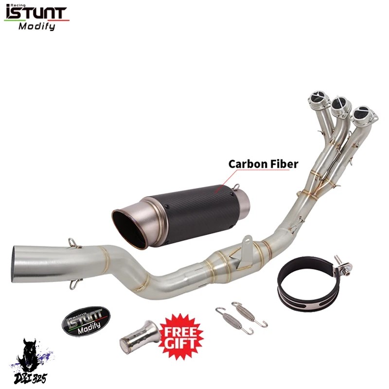 【互換品】 バイク 9 gt 2021 2022 2023 カーボン エキゾーストパイプ エキゾーストサイレンサー 社外製_12