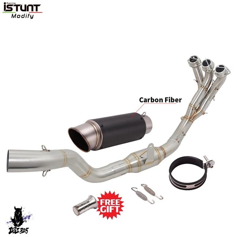 【互換品】 バイク 9 gt 2021 2022 2023 カーボン エキゾーストパイプ エキゾーストサイレンサー 社外製_13