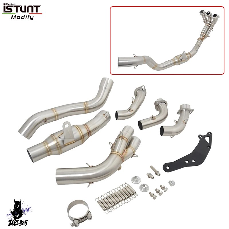 【互換品】 バイク 9 gt 2021 2022 2023 カーボン エキゾーストパイプ エキゾーストサイレンサー 社外製_1