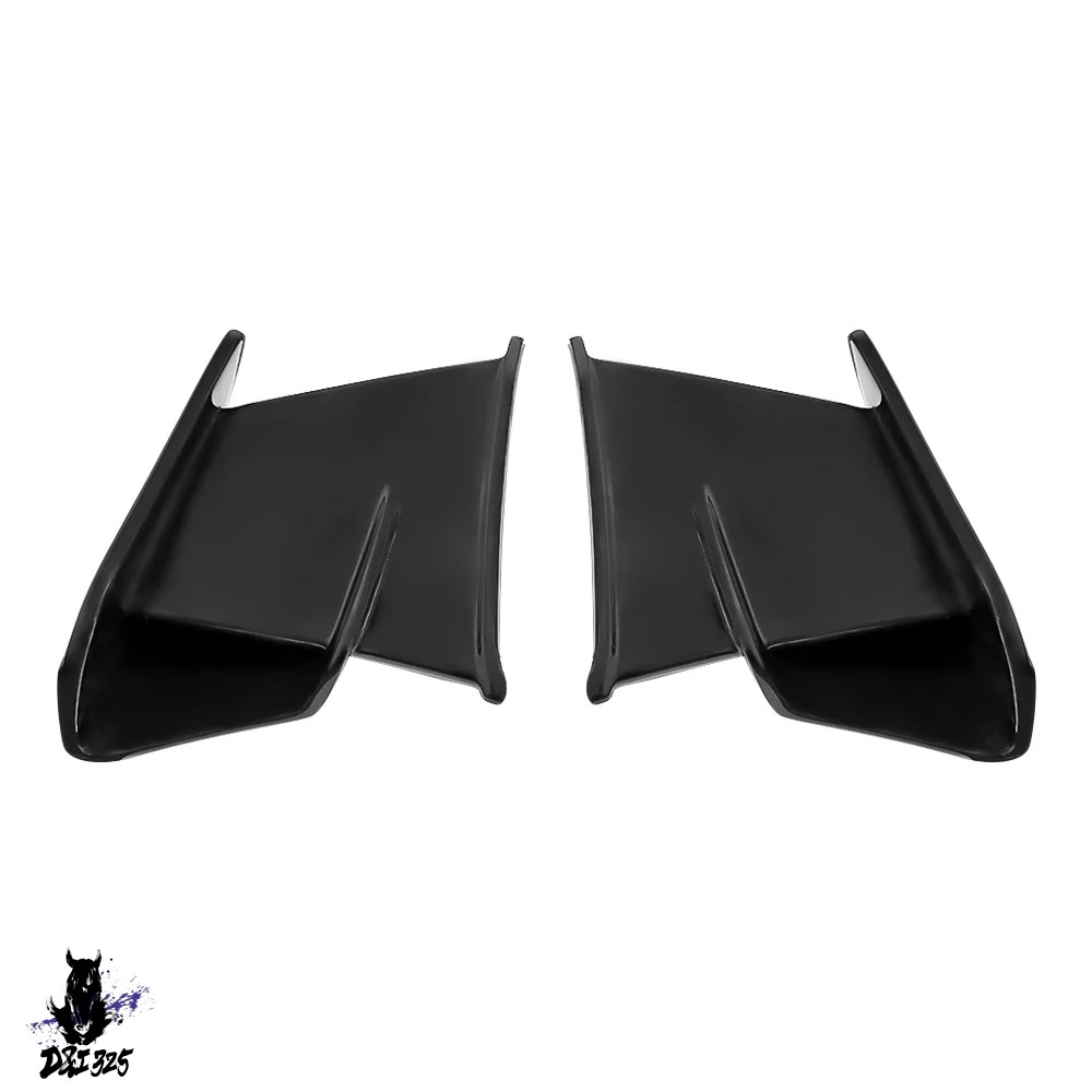 【互換品】 カワサキZX-6R ZX-636 2022 バイク用空力固定翼 フロントガラス サイドウィング 社外製