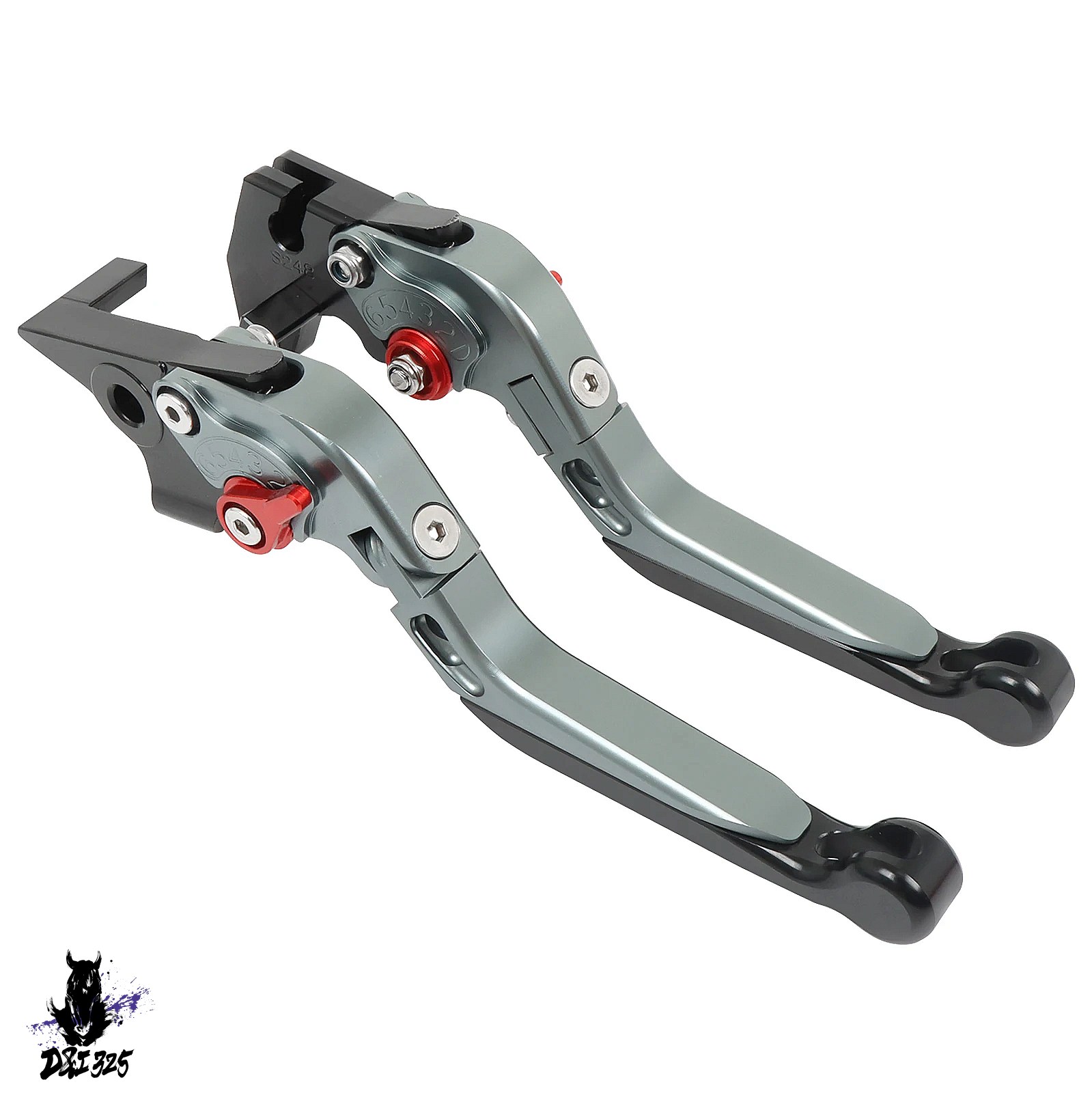 【互換品】 ホンダ CBR250R 11-13 CBR300R CB300F FA MSX125 14-19 CB400F CB400R 13-15 CBR500R CB500F X 13-19 の折りたたみブレーキクラッチレバー 社外製の画像