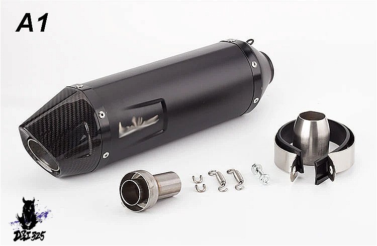 互換品】 LeoVince製 スリップオンマフラー - 汎用 バイク用 FZ1