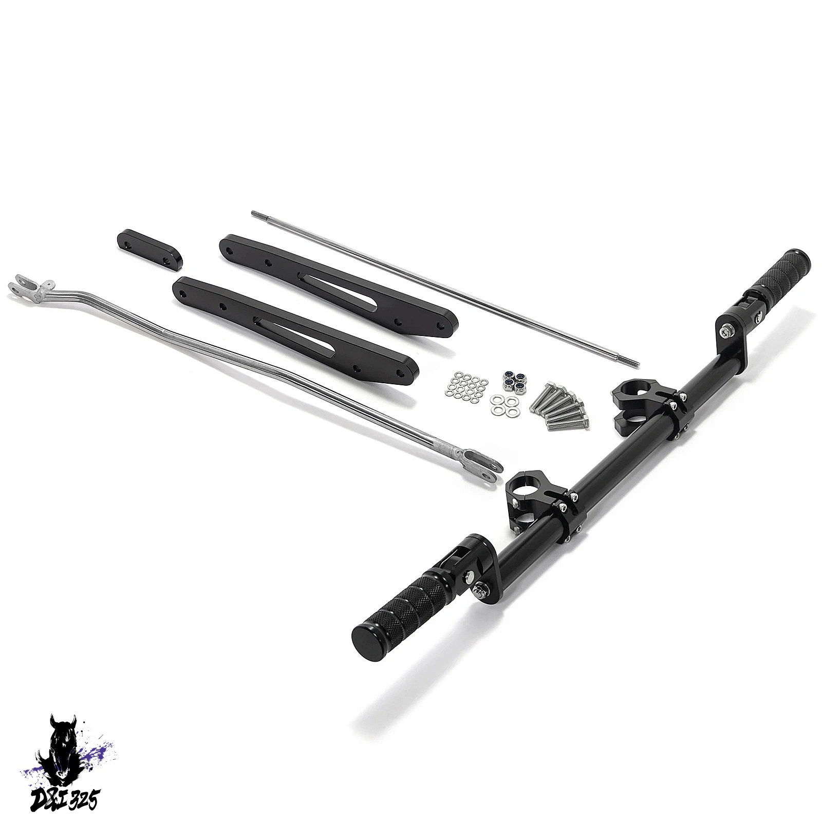 互換品】 トライアンフボンネビル T100 T120 16-25 用 ブラック