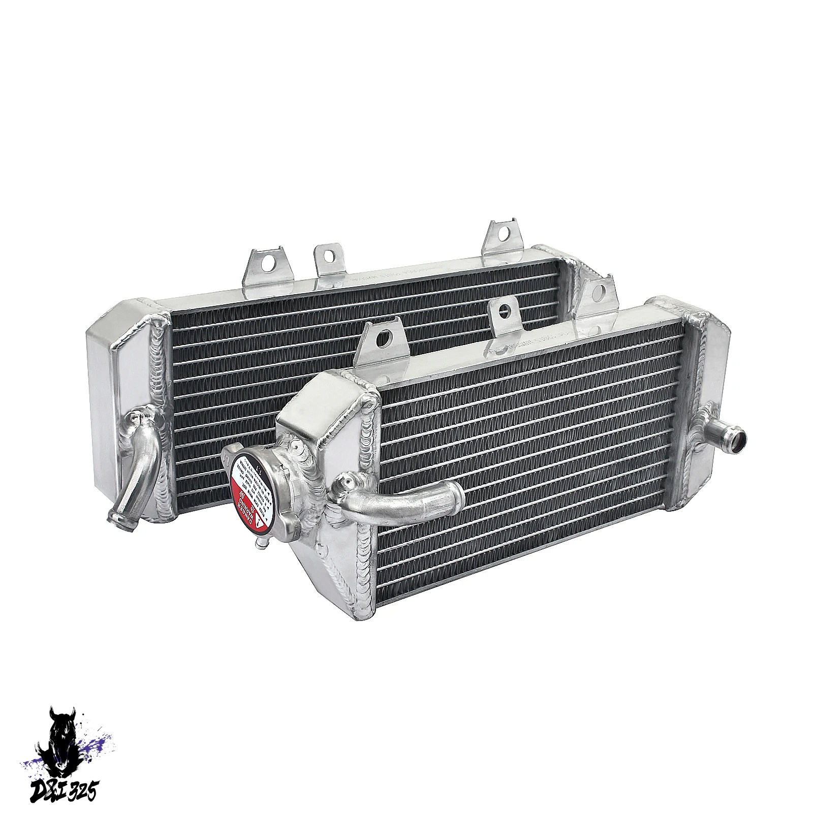 Hinson -エンジン冷却ラジエーター kx250f 04-20 kx450f 06-23 07 08 