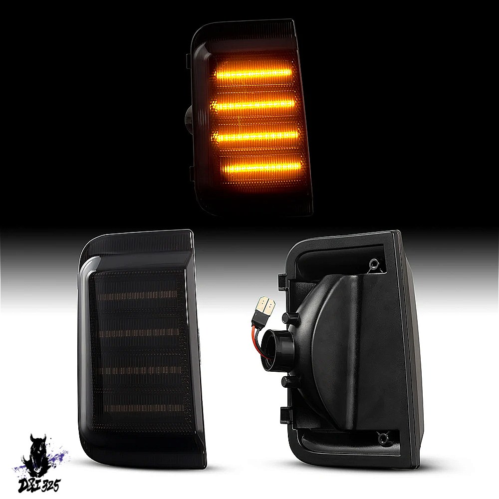 【互換品】 ダイナミックウィンカーLEDライト サイドミラーインジケーター フォーティエイトsmd fiat ducato Peugeot boxer Citroen Amberリレー 2006-2019 社_2