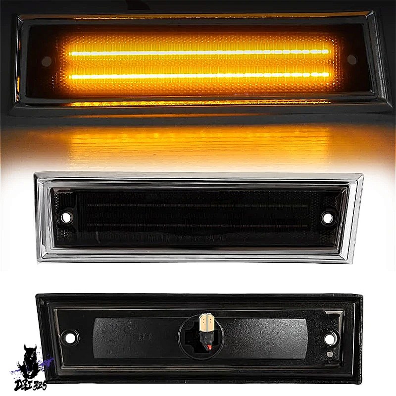 【互換品】 LEDサイドマーカーウィンカーライト chevy subアーバン r1500 r2500 v1500 v2500c10 c20 c30 k10 k20 k30 k5 r1500 r2500 ブレザー適合 社外製の画像