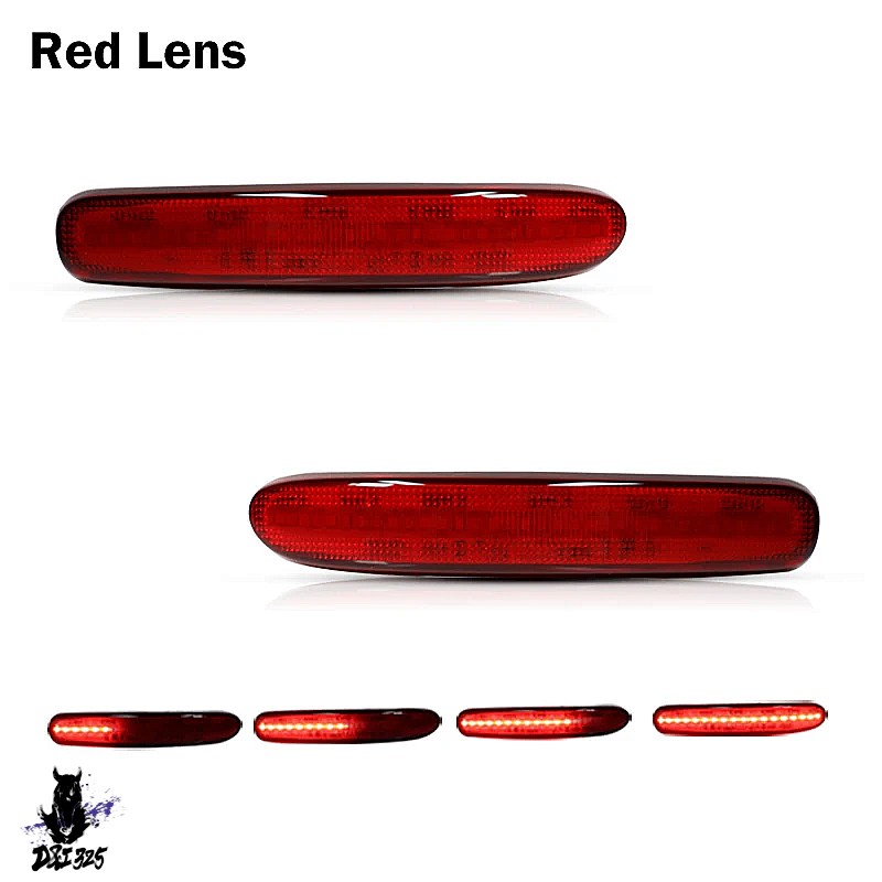 【互換品】 2008-2014 ミニクーパークラブマン R55用 LEDリアバンパーリフレクターブレーキテールライトシーケンシャルウインカーリアフォグランプ 12V 社外製_2