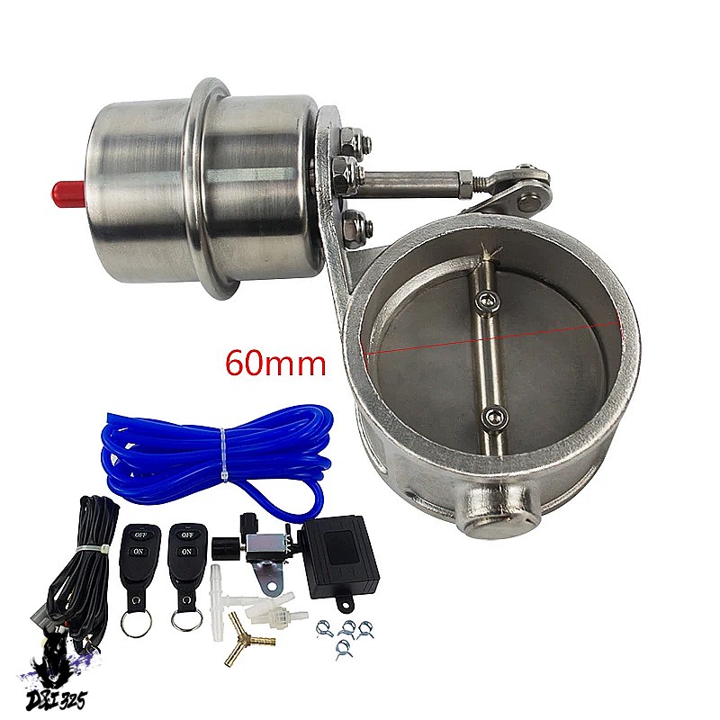 【互換品】 真空アクチュエータ排気制御バルブセット 2インチ 2.3インチ 60mm 2.5インチ 63mm ワイヤレスリモコン 社外製の画像