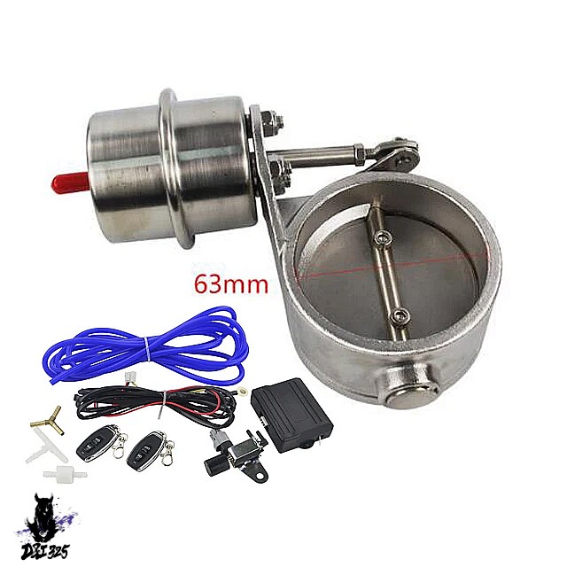 【互換品】 真空アクチュエータ排気制御バルブセット 2インチ 2.3インチ 60mm 2.5インチ 63mm ワイヤレスリモコン 社外製の画像