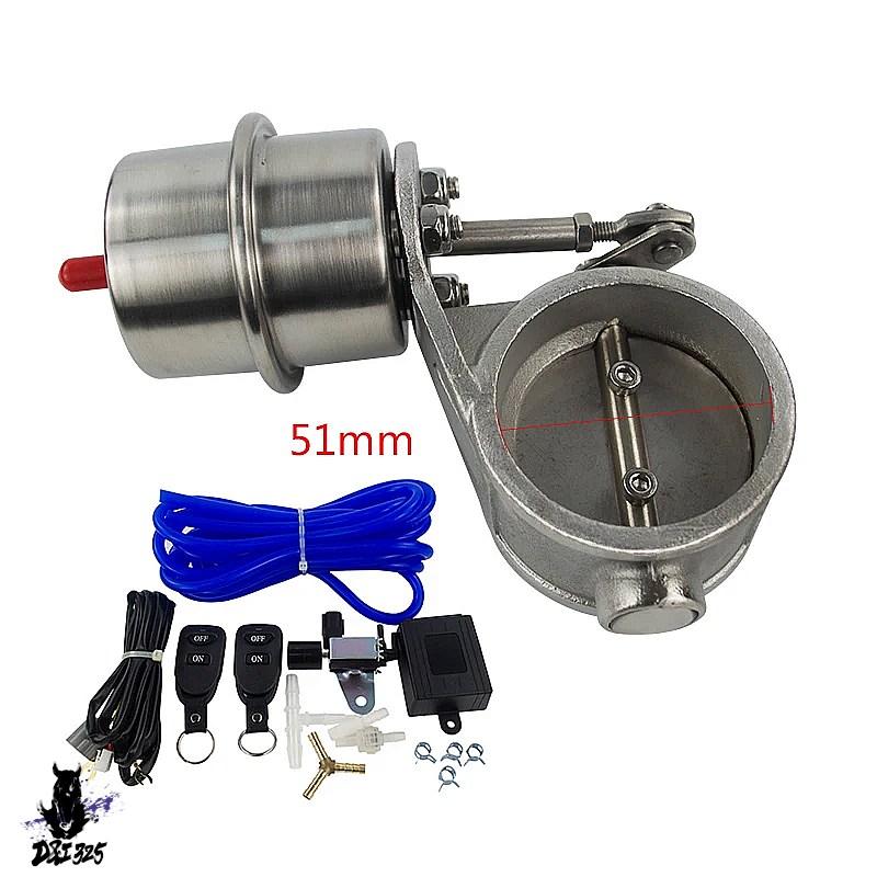 【互換品】 真空アクチュエータ排気制御バルブセット 2インチ 2.3インチ 60mm 2.5インチ 63mm ワイヤレスリモコン 社外製の画像