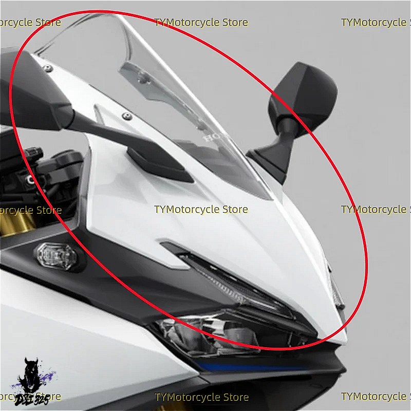 互換品】 バイクアクセサリーフロントヘッドライトフードフェアリング