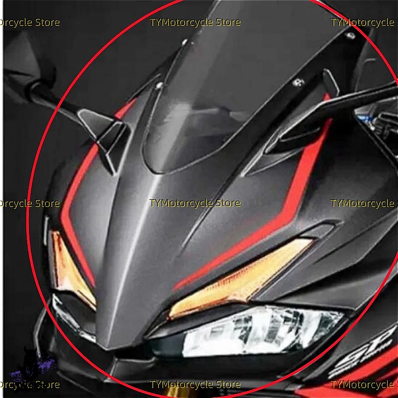 互換品】 バイクアクセサリーフロントヘッドライトフードフェアリング