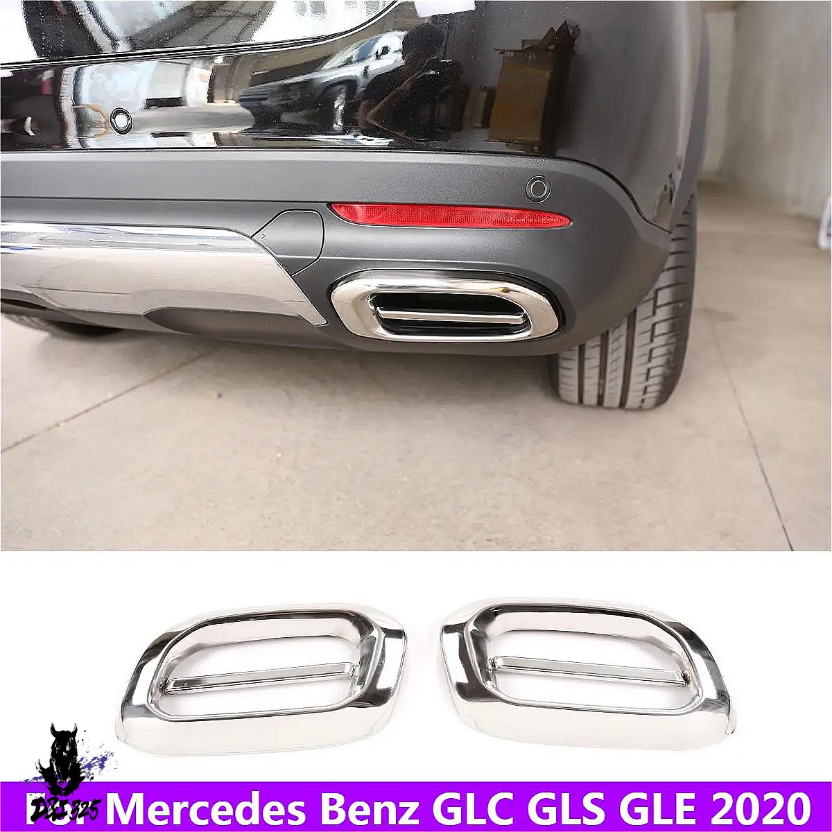 互換品】 2020メルセデスベンツ GLE350 GLE450 GLC用 2ピース