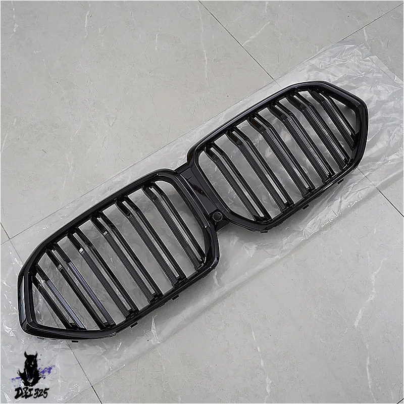 互換品】 BMW X6 G06 20202023用 高品質 LEDライト付きフロント腎臓
