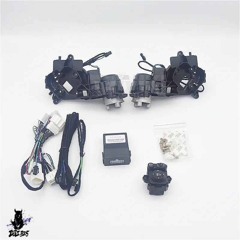 【互換品】 車専用の折りたたみ式モーターアップグレードキットLHD - 2018-2024年モデル - バックミラー 社外製の画像